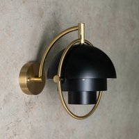 Gubi Vägglampa Multi-Lite, svart, metall, G9