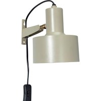 PR Home Solo wall light with a plug, matt beige