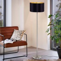 EGLO Ädel textil-golvlampa Maserlo