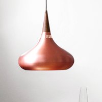FRITZ HANSEN Orient P2 pendant lamp, copper/rose, Ø 34 cm