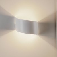 EMIBIG LIGHTING Vägglampa Vero i vitlackerat stål