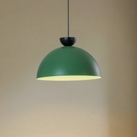 EMIBIG LIGHTING Pendellampa Lunaro, grön, Ø 40 cm, metall