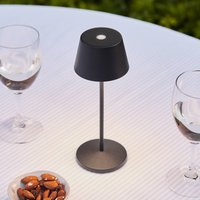 Ładowalna lampa stołowa LED LOOM DESIGN Modi Micro, IP65, czarna