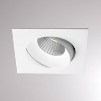 Molto Luce Kalio LED-inbyggnadslampa kantig 2 700 K 24° vit