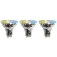 LUUMR Smart LED bulb 3pcs GU10 glass 4,7W clear Tuya