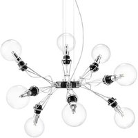 LUMINA Matrix Otto pendant light 8-bulb, nickel