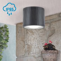 ORION Sputnik LED downlight IP65 Ø 14.5 cm black