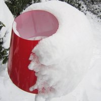 Top Light Red lampshade for outdoor light OCTOPUS OUTDOOR