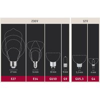 Paulmann LED-lampa E27 filament grön 1,1W