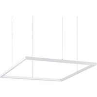 Ideallux Ideal Lux LED-hänglampa Oracle Slim 70 x 70 cm vit 3.000 K