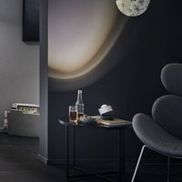 Paulmann LED-bordslampa Aldan, aluminium, 10 cm, dimbar