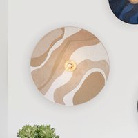 MARKET SET Sonia Laudet Wall Ø60cm malachite sand