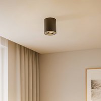 Nowodvorski Lighting Downlight set, adjustable, black, silver interior