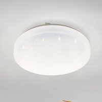 EGLO Plafonnier LED Frania-S avec effet cristal Ø28 cm