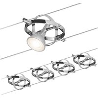 Paulmann Cardan système câble 4l. chrome mat/chrom