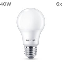 Philips LED-lampa E27 4,9W 470lm matt 2 700 K 6