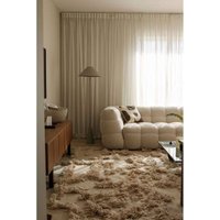 Globen Lighting Cannes floor lamp, beige, height 140 cm