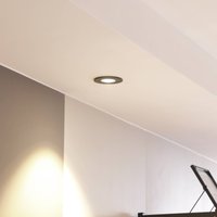 Arcchio LED downlight Jyra, black, 2,700K