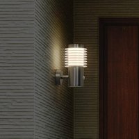 LEDVANCE LED-vägglampa Endura Style Rondo, stål, sensor