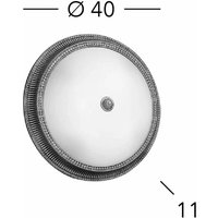 Kolarz Milord taklampa, Ø 40 cm, 24 karat guldpläterad