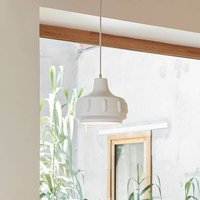 MARKET SET Pendellampa Jimmy, Ø 25 cm, vit, keramik