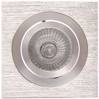 Mantra Iluminación Inbyggnadslampa Básico, kantig, nickel satinerad