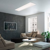 Briloner Panneau LED Simple, blanc, ultraplat, 100x25 cm