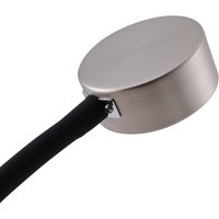 Lindby skruvklämlampa Jyla nickel/svart Lins 3.000 K