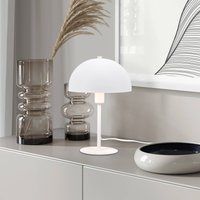 Trio Lighting NOLA table lamp, height 30 cm, white
