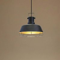 ROYALTECH Mason hänglampa, svart, Ø 41 cm, metall, E27