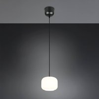 Reality Leuchten Hänglampa Signe, Ø 15 cm, vit, glas, E14