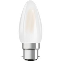 OSRAM LED-ljus B22d Classic 827 4W matt