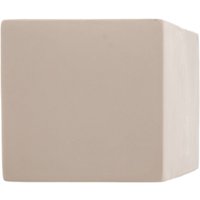 SOLLUX LIGHTING Vägglampa Cube Line up/down i keramik, vit