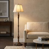 FEISS Golvlampa Lincolndale med textilskärm