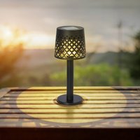 Globo Lámpara de mesa solar recargable