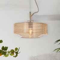 IT'S ABOUT ROMI Verona hanging light, amber, glass, E27