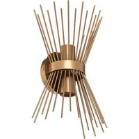 Wandleuchte Kirpi 3092 up/down Breite 23cm gold