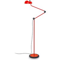 Stilnovo Topo LED floor lamp, red