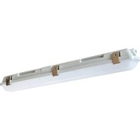 G & L Handels GmbH LED-våtrumslampa 661060, grå, längd 65,5 cm, IP65