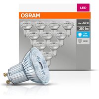 OSRAM 10 réflecteurs LED GU10 4,3 W 4 000 K 350 lm