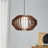 EGLO Hänglampa Rusticaria med trästöttor