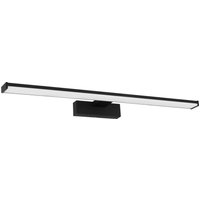 LED-Wandleuchte Pandella 1, Länge 60 cm, schwarz, Aluminium