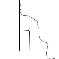 STERNTALER Étoile LED extérieur, avec piquet, Ø 55 cm, rouge