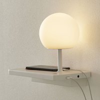FARO BARCELONA Niko LED wall light inductive charging left