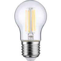 Pauleen teardrop LED bulb, filament, E27, 6.5 W, clear, 2,700K
