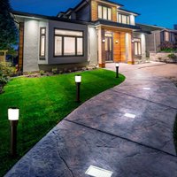 Searchlight Luminaire encastré dans le sol LED Walkover, IP68 15x15cm