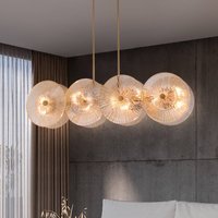 Maytoni hänglampa Aster, glas, längd 101 cm, 8 x E14