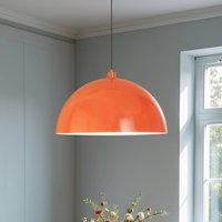Opviq Hänglampa Kure, orange, metall, Ø 60 cm, E27