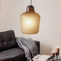 Northern Say my name glass hanging light matt grey