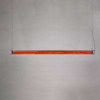 LZF LAMPS LZF Estela SH LED hanging light, 120 cm, cherry